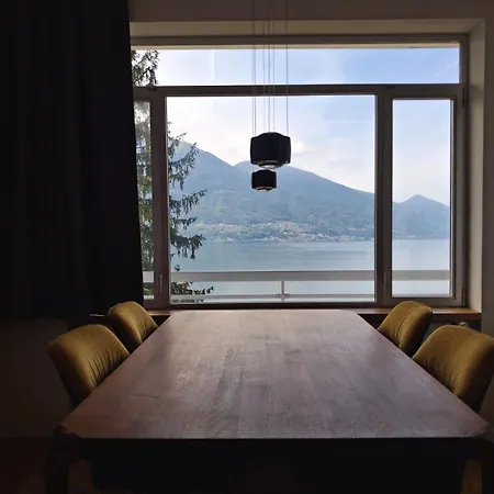 Chiar Di Luna By Quokka 360 - Loft With View Of Maggiore Apartment *