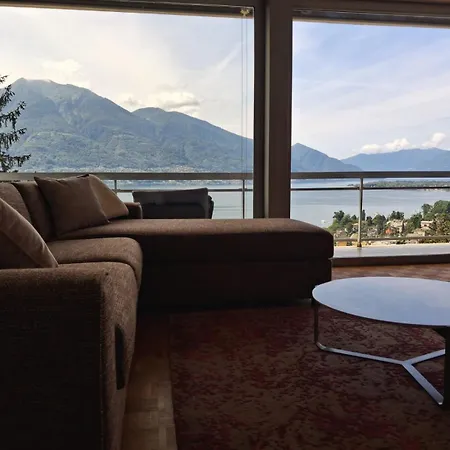 Apartment Chiar Di Luna By Quokka 360 - Loft With View Of Maggiore Minusio