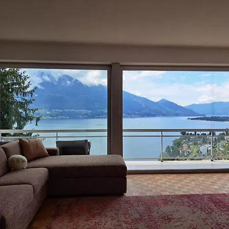 Apartment Chiar Di Luna By Quokka 360 - Loft With View Of Maggiore Minusio